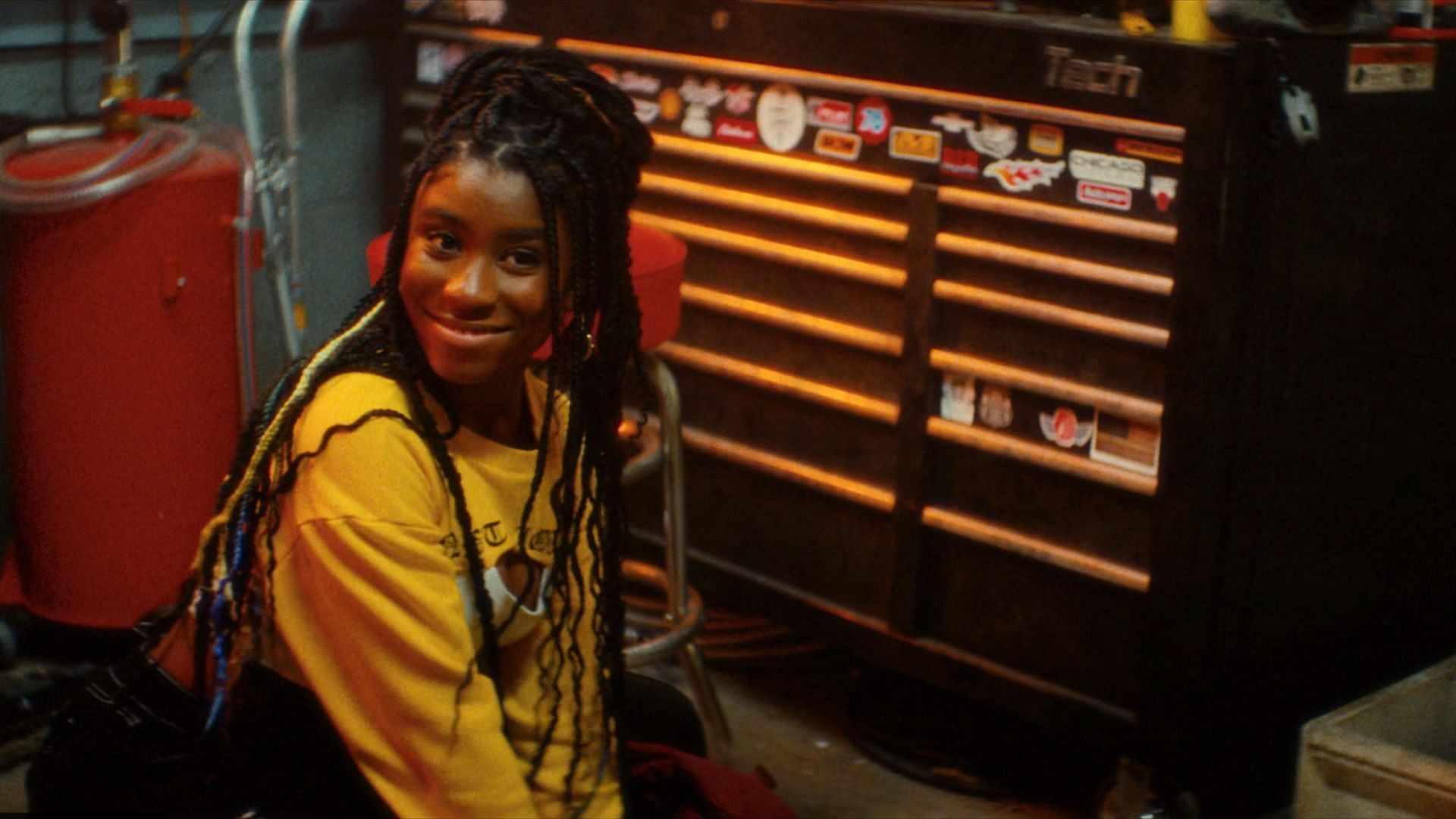 Lyric Ross plays (Image via Disney+)